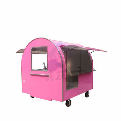 Fastfood Truck Trailer Shanghai Jingyao Cotton Candy Machine met meel grondstof