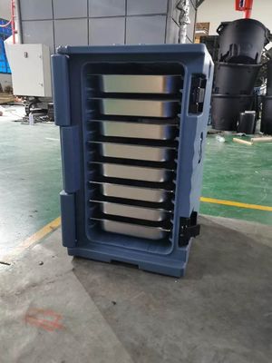 65cm x 45cm x 63,5cm Buitengrootte Geïsoleerde voedseldoos 90L Volume voor het warm houden van voedsel