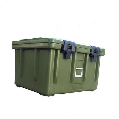 Blauwe multifunctionele luchtdichte container voor het conserveren en opslaan van voedsel in restaurants