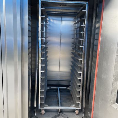 64 trays Dieselolie roterende oven voor brood productie lijn machine in Shanghai