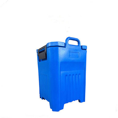 15 kg capaciteit Blauwe rotatievormende elektrische voedselverwarmer voor soep en warme dranken