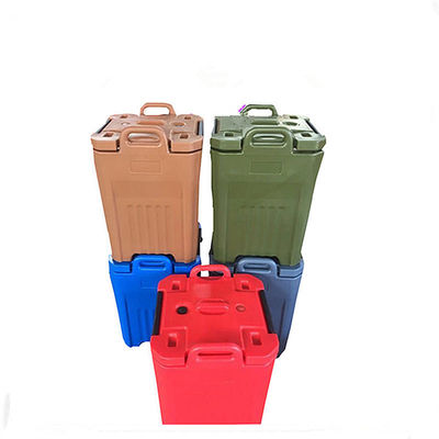 15 kg capaciteit Blauwe rotatievormende elektrische voedselverwarmer voor soep en warme dranken