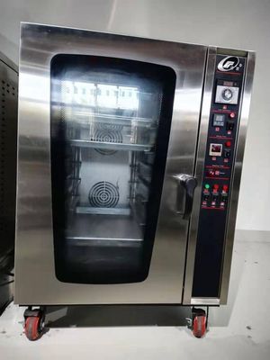 8 dekken commerciële elektrische convectie bakoven voor professionals in de voedingsmiddelenindustrie