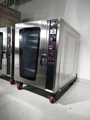 8 dekken commerciële elektrische convectie bakoven voor professionals in de voedingsmiddelenindustrie