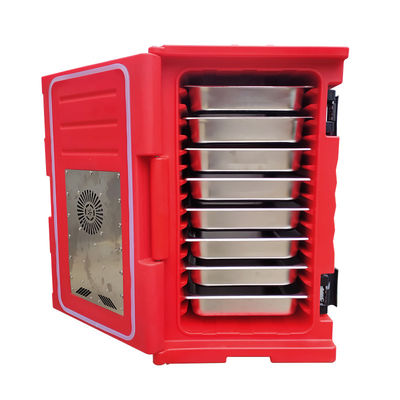 15 kg Plastic Pizza Electric Food Pan Carrier Transport Box Geïsoleerde Food Delivery Box