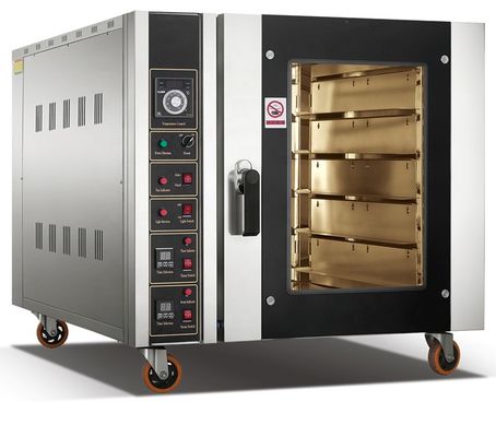 10 bakken Elektrische warmluchtconvectie broodoven voor bakkerijen Verwarmingsbron Elektrisch