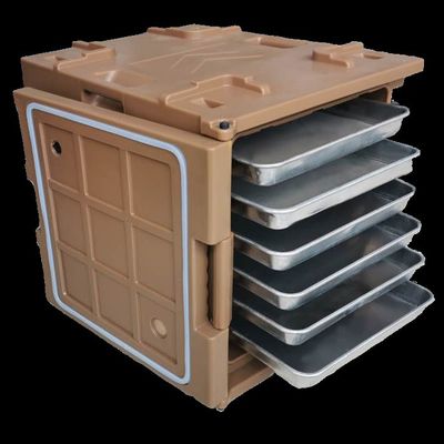 Plastic bakkerij brood pizza bakplaten Transportdoos Geïsoleerde voedselbezorgdoos