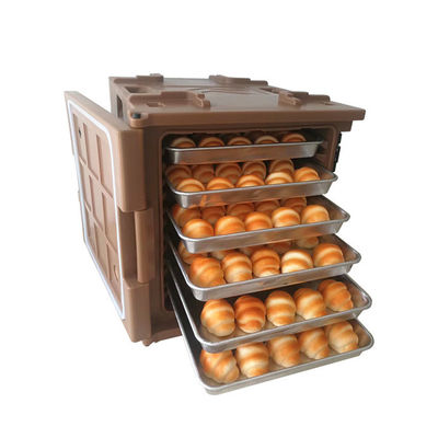 Plastic bakkerij brood pizza bakplaten Transportdoos Geïsoleerde voedselbezorgdoos