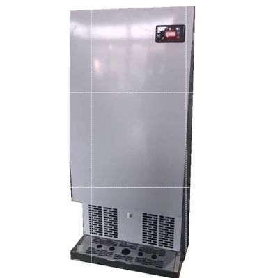 120 kg automatisch gecontroleerde ijsblokjesmachine met andere ijsvormen en -ontwerp