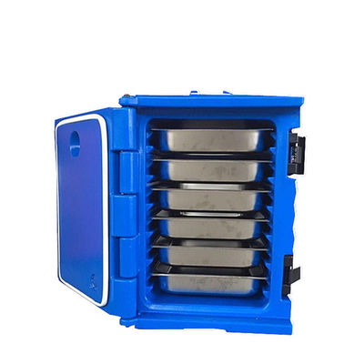 Grijze pizza Gastronorm Containers Transportdoos Geïsoleerde voedselbezorgdoos