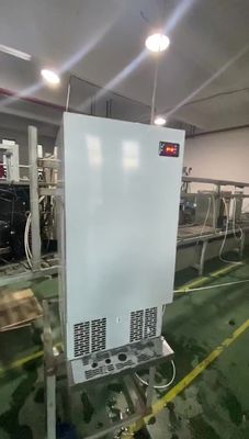 120 kg automatisch gecontroleerde ijsblokjesmachine met andere ijsvormen en -ontwerp