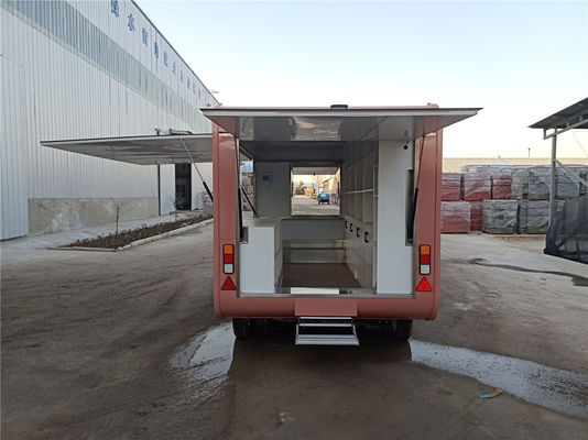 Lange levensduur Kleinhandel Mobiele Voedsel Truck Straat Kleding Winkel Trailer Pizza Warm
