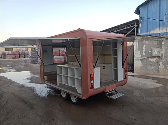 Lange levensduur Kleinhandel Mobiele Voedsel Truck Straat Kleding Winkel Trailer Pizza Warm