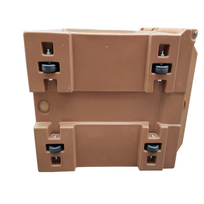 Plastic Electric Food Pan Carrier Transport Box Geïsoleerde voedselbezorgdoos voor pasta