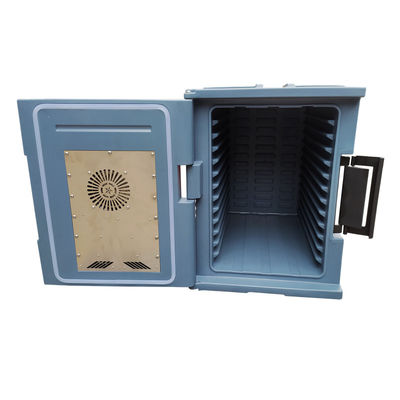 Plastic Electric Food Pan Carrier Transport Box Geïsoleerde voedselbezorgdoos voor pasta