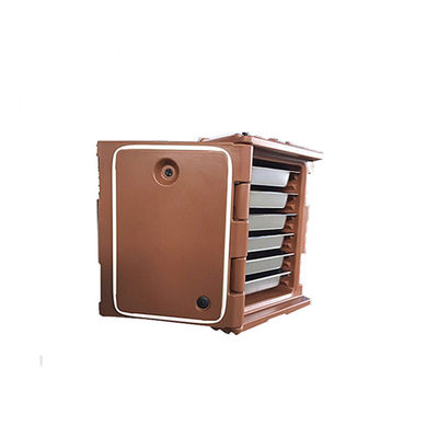 Warm voedsel pan vervoerder geïsoleerde voedseldoos met aangepast logo en kleur
