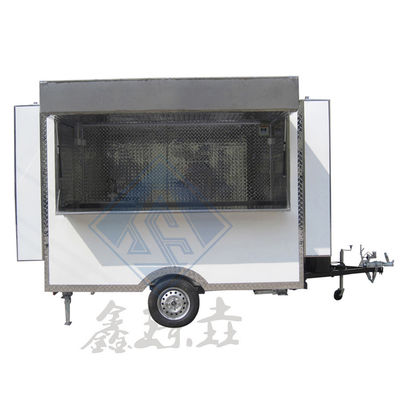 450 kg mobiele fastfood trailer straat mobiele horeca kiosk/food van met concurrerende