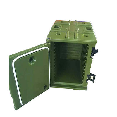 Gepersonaliseerde kleur Hot Food Meat Pizza Transport Box voor hotel en school 15kg Capaciteit