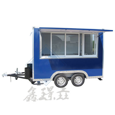 450 kg mobiele fastfood trailer straat mobiele horeca kiosk/food van met concurrerende