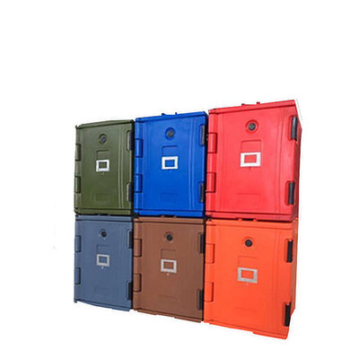 Gepersonaliseerde kleur Hot Food Meat Pizza Transport Box voor hotel en school 15kg Capaciteit