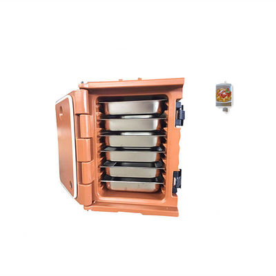 Koffie Kersen Taart Pasta Fruit Salad Plastic Food Pan Carrier Geïsoleerde Transport Doos