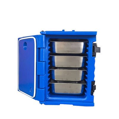 Warm voedsel Pan Carrier Transport Box Geïsoleerde Food Delivery Box Customized Kleur Plastic