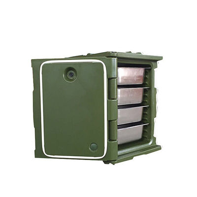 Plastic geïsoleerde voedselbezorgdoos voor 15 kg commercieel gebakken chips Kip Transport