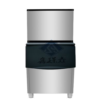 Machine voor het maken van ijs met een hoge kubusmassa voor drukke inrichtingen