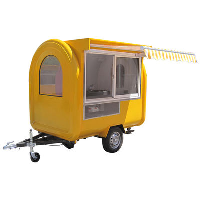 900 kg laadvermogen mobiele foodcart trailer ideaal voor het verkopen van fastfood op straat