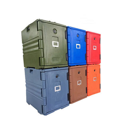 15 kg capaciteit Gele rotomolding geïsoleerde voedseldoos voor het conserveren van vers warm/koud voedsel