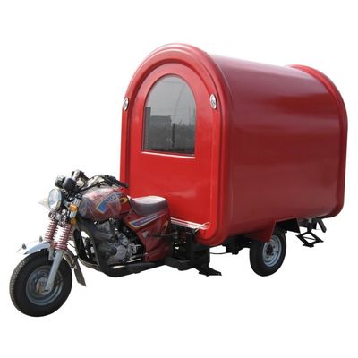 Mobiele voedselkarretje motorfiets voedselkarretje/elektrische voedseltruck/koffietruck kiosk