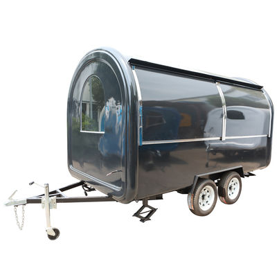Burger Truck Fast Food Van met Donuts Cart Mobile Vending 2300*1750*2100mm