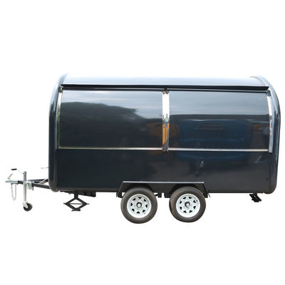 Burger Truck Fast Food Van met Donuts Cart Mobile Vending 2300*1750*2100mm