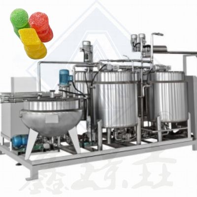 70 kW snoepdepositiemachine voor het vullen van gummy snoep in automatische snoepverwerking