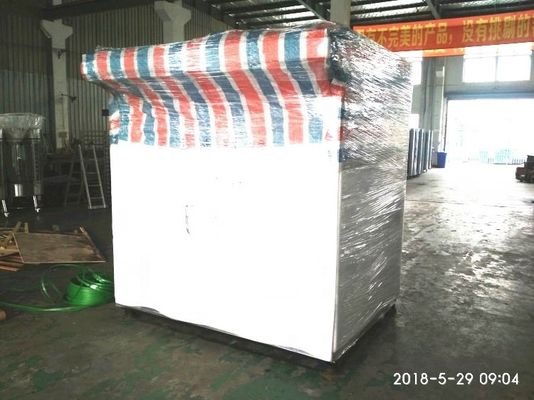 Trolley roterende weg in de richting van de klok Warme luchtcirculatie 16 diensten Gas roterende oven voor bakkerij