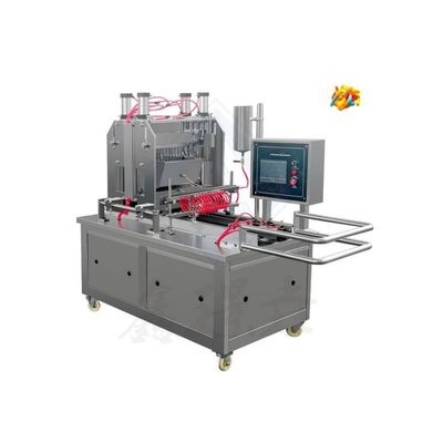 Multifunktioneel roestvrij staal groene gummy machine ringen gummy snoep maken machine