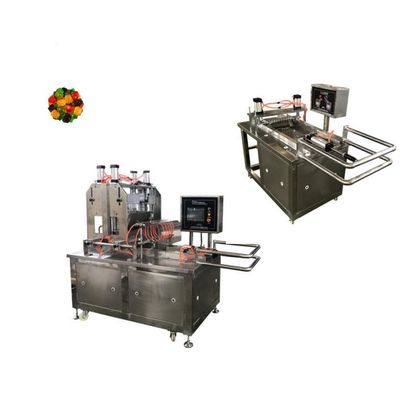 Multifunktioneel roestvrij staal groene gummy machine ringen gummy snoep maken machine