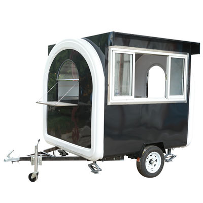 Goed ontworpen mobiele foodtruck met een hoog veiligheidsniveau en aluminium plaat in Shanghai
