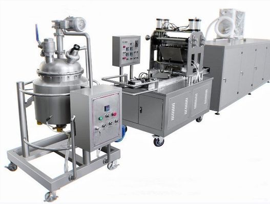 Volledig geautomatiseerde productielijn voor het maken van gummybeer snoepjes in voedingsmiddelen