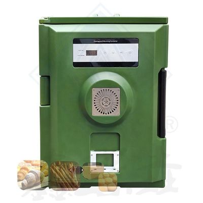 Elektrische lunchbox voor geïsoleerde voedsellevering en 110v verwarming in keukenapparatuur