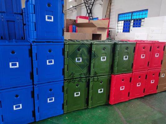 Gepersonaliseerde kleur waterdichte thermisch geïsoleerde lunchbox voor horeca
