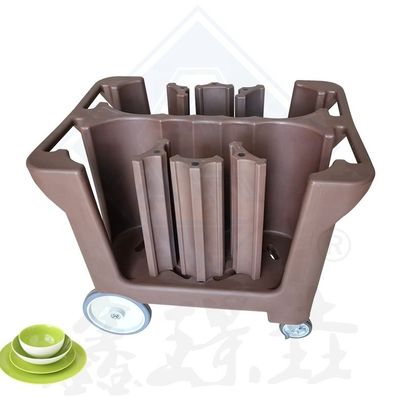 Gepersonaliseerde kleur Rotomolding Restaurant Borden Trolley voor Chafing Borden in Restaurant