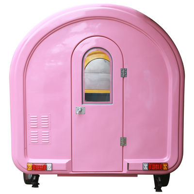 1500W elektrische retro auto 2,2 Meter kleine mobiele foodtruck voor slush hotdog karretje