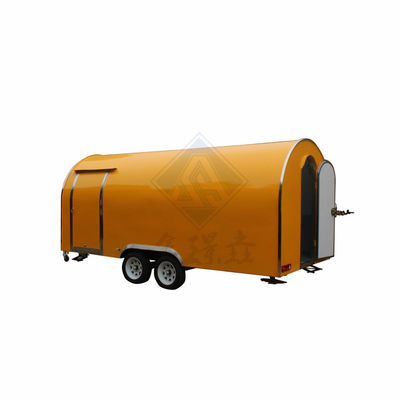 Voedingswinkel Multifunktioneel Verhuisbaar kantoor Kapper Trailer Pancake Fast Mobile Truck
