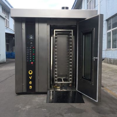 Zilveren professionele bakkerij apparatuur commerciële grote bakoven met online ondersteuning na service