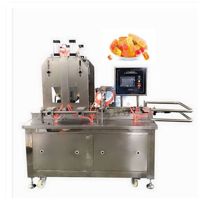 Jelly Candy Bean Depositor Bear Small Gummy Halfautomatische snoepmachine 1900*980*1700
