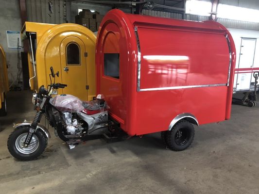 1500 kg laadvermogen Benzine Mobiele keuken Voedseltruck Motor driewieler en online ondersteuning