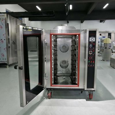 8 bakken Gasconvectieoven voor broodbakken Schotel Afmeting 400*600mm Gemakkelijk te bedienen