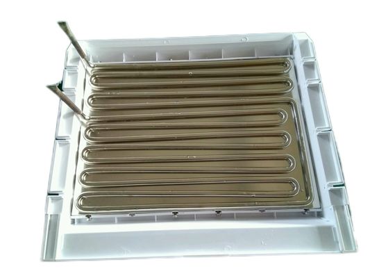 700 kg ijsopslagcapaciteit 0,8 kW ijsverdamper kubusvorm voor ijsblokmachine 30*30*22