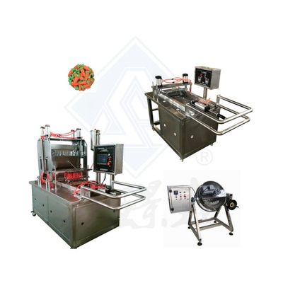 Multifunctionele semi-automatische Sweet Bear Soft Jelly Gummy Candy Maker